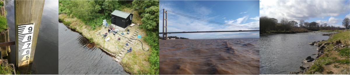 Composite image of research areas